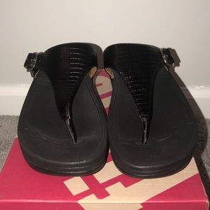 FitFlop ‘The Skinny’ Sandal BLACK